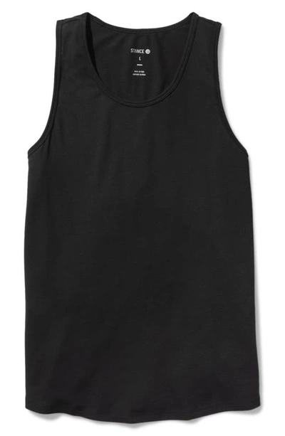 Stance Fragment Performance Tank In Black