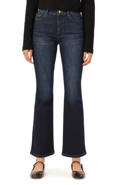 Dl1961 Bridget Bootcut High Rise Instasculpt Crop Jeans In Undertow