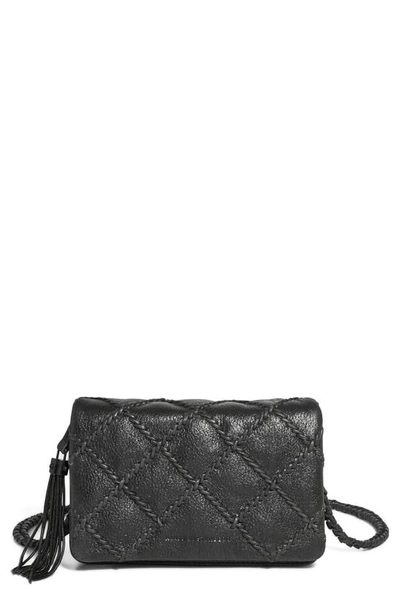 Aimee Kestenberg The Madison Quilt Convertible Crossbody Bag In Black Vintage