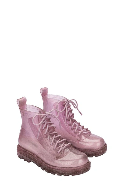 Melissa Girl's Coturno Chunky Boots, Baby/kids In Pink