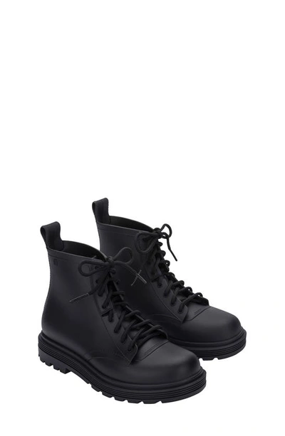 Melissa Kids' Corturno Lace-up Boot In Black