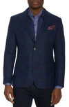 Robert Graham Uptown Xviii Woven Sport Coat In Navy