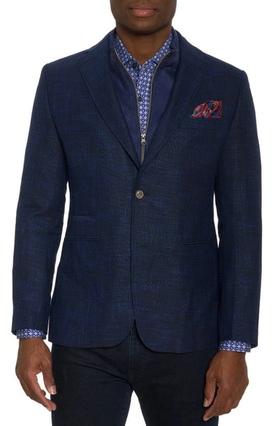 Robert Graham Uptown Xviii Woven Sport Coat In Navy