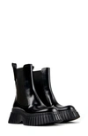 Camper Bcn Elasticated-panel Ankle Boots In Black