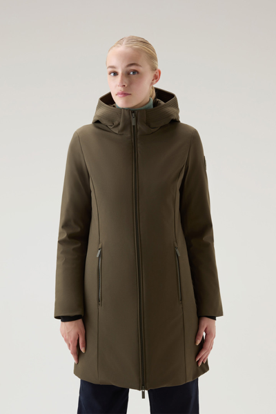 Woolrich Women Dark Green Size S In Dark Green