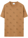 BURBERRY EKD-EMBROIDERED COTTON T-SHIRT