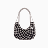 Rosantica Black Nodi Hotfix Tote Bag In Silver/black