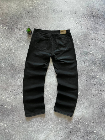 Pre-owned Dolce Gabbana X Vintage Dolce Gabbana Baggy Jeans Black Denim Y2k