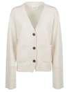 Lisa Yang The Danni Cashmere Cardigan In Beige