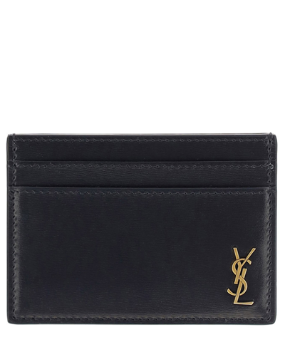 Saint Laurent Credit Card Holder In Black