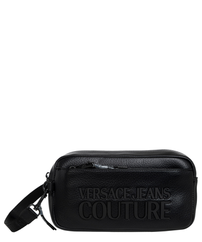 Versace Jeans Couture Toiletry Bag In Black