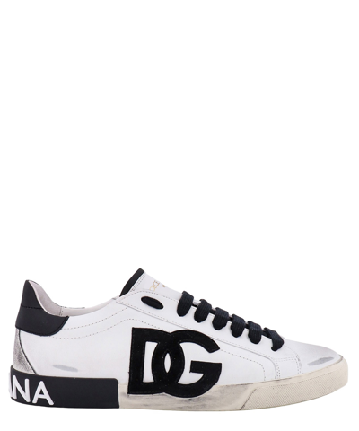 DOLCE & GABBANA PORTOFINO VINTAGE SNEAKERS,CS2203AO277-89697