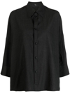 Y'S BUTTON-UP OVERSIZED SHIRT