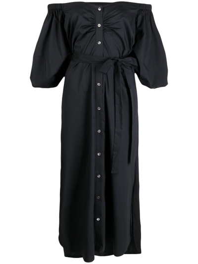 Staud Reese Dress In Black