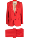 DSQUARED2 RED SINGLE-BREASTED SUIT