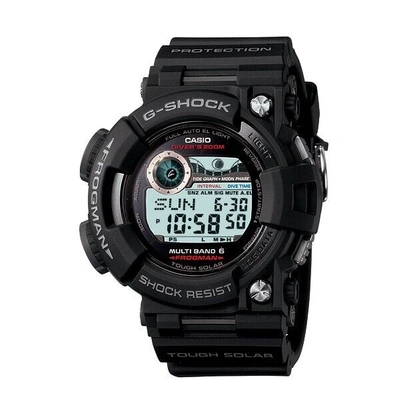 Pre-owned Casio G-shock Gwf-1000-1jf Frogman Master Of Tough Solar Atomic Watch Japan
