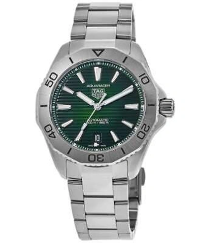 Pre-owned Tag Heuer Aquaracer Professional 200 Green Dial Men's Watch Wbp2115.ba0627