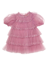 Tutu Du Monde Bebé Love Parade Tulle-panel Dress In Pink