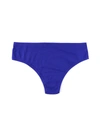 Hanky Panky Playstretch Natural Rise Thong Lapis Blue In Multicolor