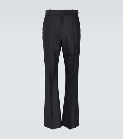 Loewe Tailored Light Soft Wool Pants In Black
