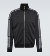 VERSACE ALLOVER JACQUARD TRACK JACKET