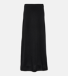 Lisa Yang Dolly Strapless Cashmere Midi Dress In Black