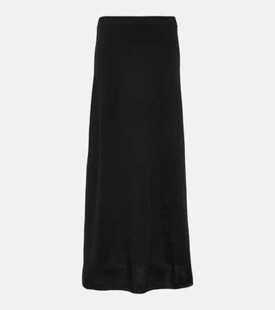 Lisa Yang Dolly Strapless Cashmere Midi Dress In Black