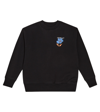 Off-white Floral Arrows Crew-neck Sweatshirt In Black