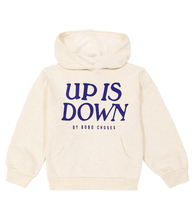 Bobo Choses Ivory Sweatshirt For Kids With Logo In Offwhite