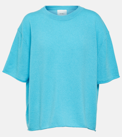 Lisa Yang Clia Cashmere T-shirt In Blue