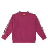 Off-white Logo Cotton Sweatshirt In Red