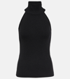 LISA YANG FREYA TURTLENECK CASHMERE TANK TOP