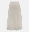 LISA YANG ADELE CASHMERE MIDI SKIRT