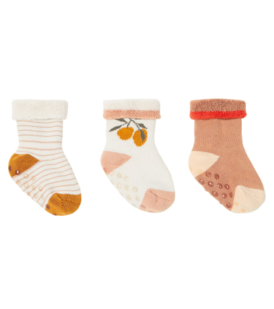 Liewood Baby Eloy Set Of 3 Cotton-blend Socks In Multicoloured