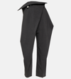 JW ANDERSON WOOL-BLEND STRAIGHT PANTS