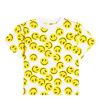 Palm Angels Printed Cotton Jersey T- Shirt In Multicoloured