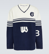 Wales Bonner Wool Jumper In White