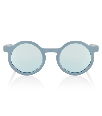 Liewood Kids' Darla Mirror Round Sunglasses In Blue