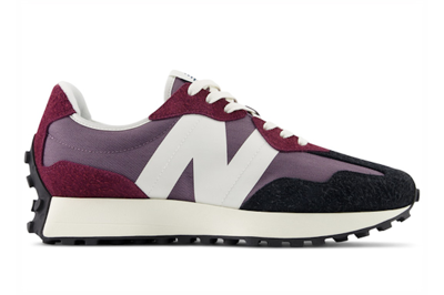Pre-owned New Balance 327 Wine Claret In Wine/claret