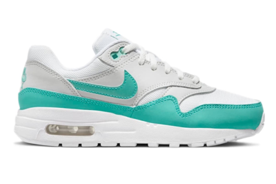 Pre-owned Nike Air Max 1 Clear Jade (gs) In Neutral Grey/clear Jade/white