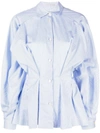 Palmer Harding Palmer/harding Striped Cotton Shirt In Blue