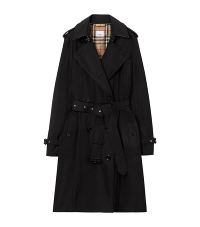 Burberry Raincoat In Black