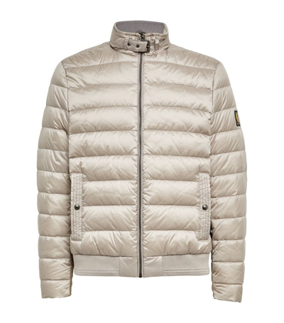 Belstaff Down Circuit Puffer Jacket In Grey