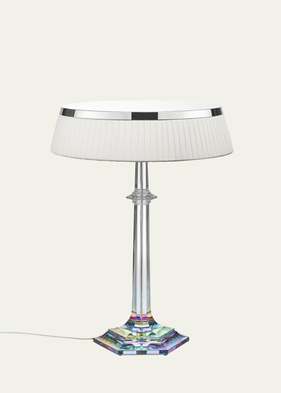 Baccarat Bon Jour Versailles Iridescent Lamp, 16.5" In Clear