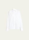 VALENTINO RELAXED BUTTON-FRONT BLOUSE