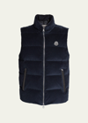 MONCLER MEN'S ACRAB CORDUROY VEST