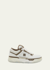 Amiri Men's Ma-1 Platform Skate Sneakers In White/brown