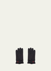 Kiton Gloves In Blk