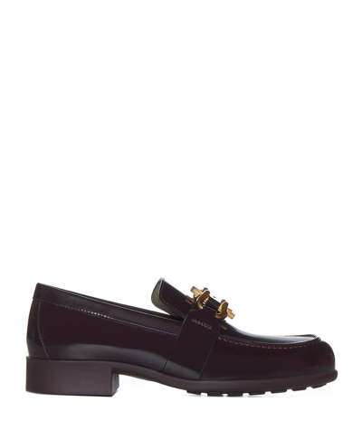 Women's MEANBABE Semicasual Stud Detail Patent Loafers in Black | 9 UK | Rag & Co.