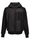 Moose Knuckles Sherwood Padded Bomber Jacket In Black